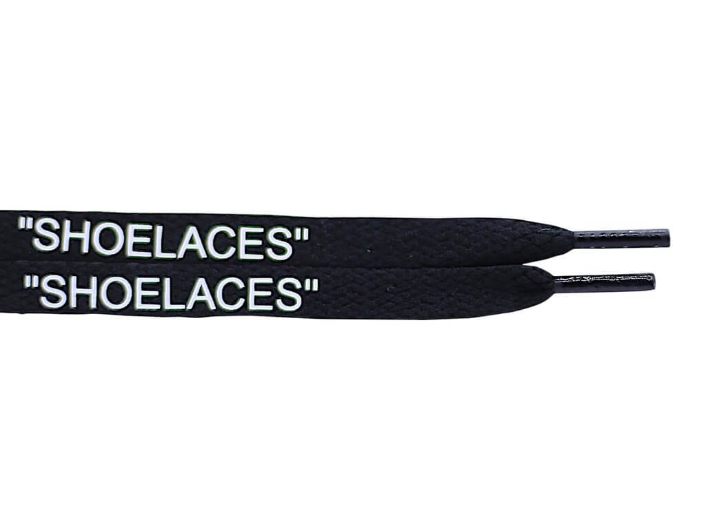 Black Off-White SHOELACES