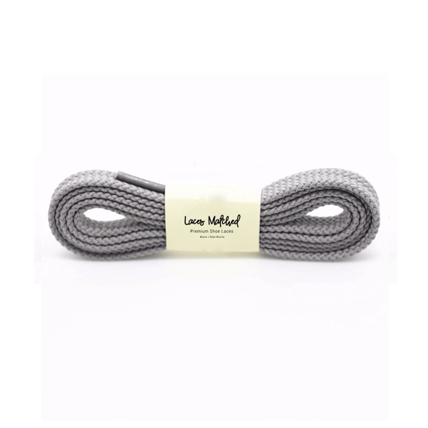 Dark Grey 100cm Shoelaces