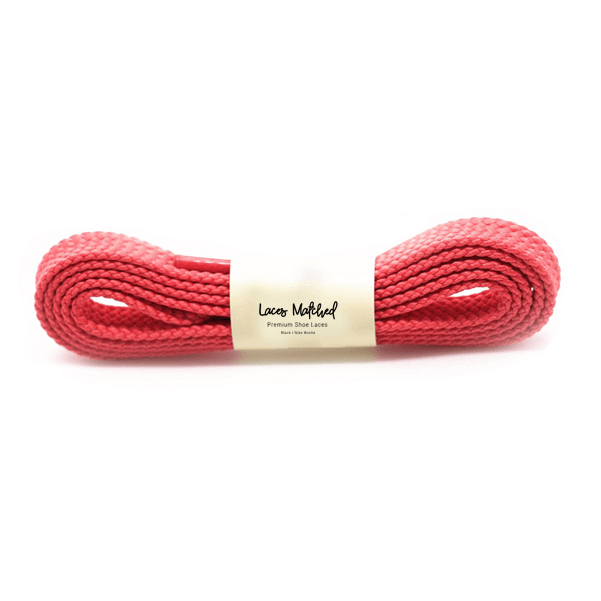 Light Red 120cm shoelaces