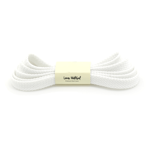 White-Flat-100cm-shoelaces