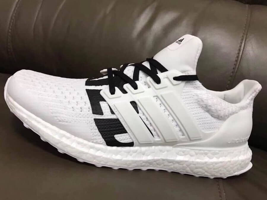 First Look at the All White Undefeated Adidas Ultra Boost