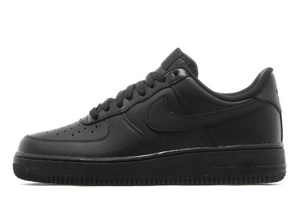 Black Air Forces White Laces, Air Force 1 White Shoelaces