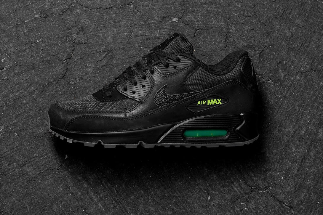 Nike air max clearance 90 black volt uk